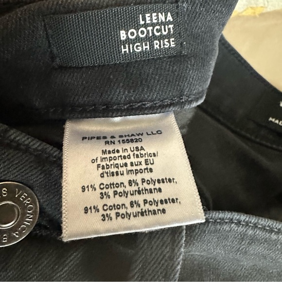 Veronica Beard Leena Bootcut High Rise Jeans. Size 29. Washed Onyx Color - Picture 6 of 7